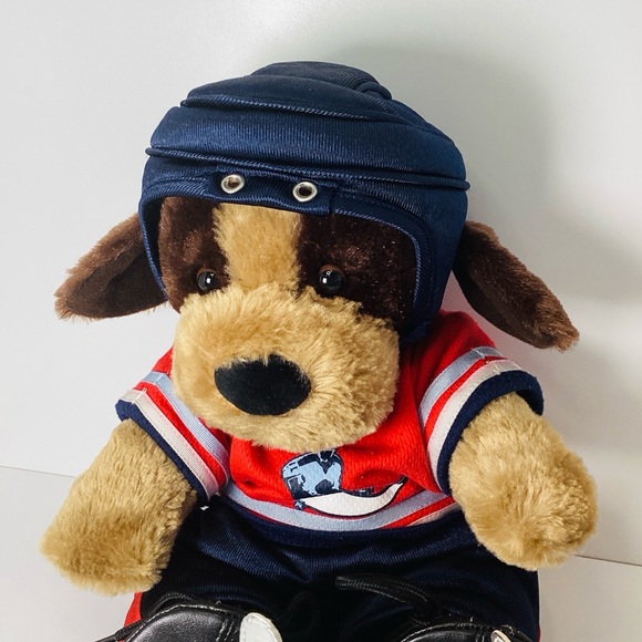 🐳 Build a Bear Stuffed Dog in Hockey Outfit - Picture 5 of 11
